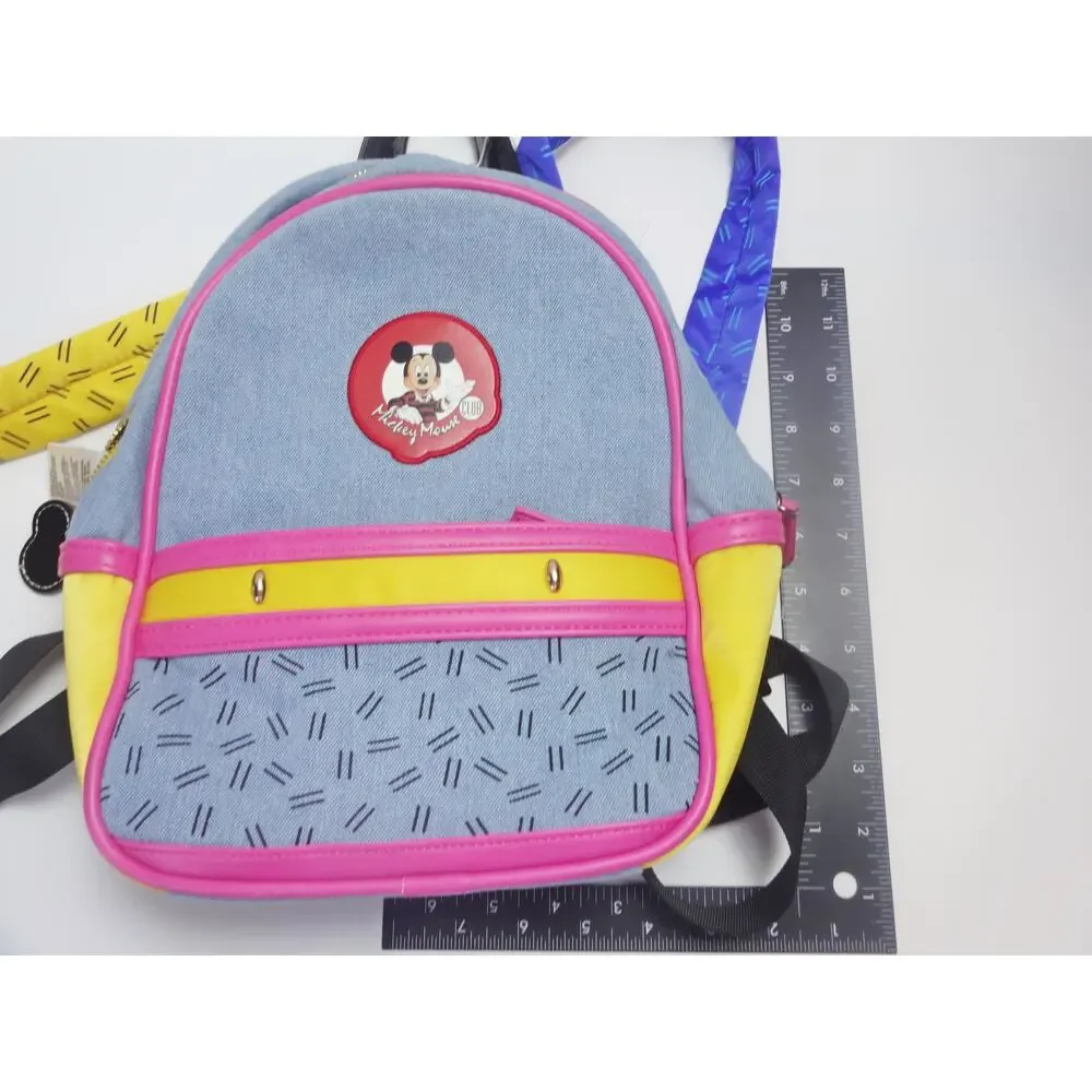 Disney Parks Danielle Nicole Mickey Mouse Club Mini Backpack NWT